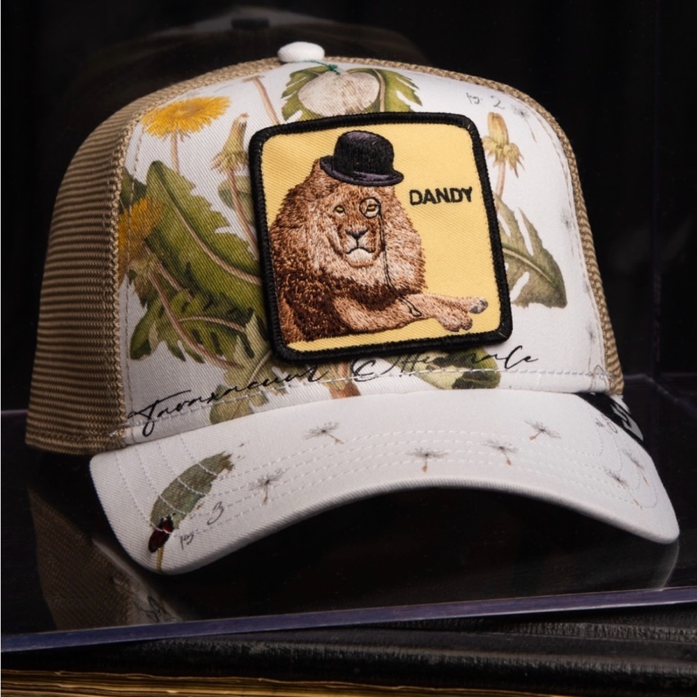 NWT Goorin Bros Dandy Lion trucker hat